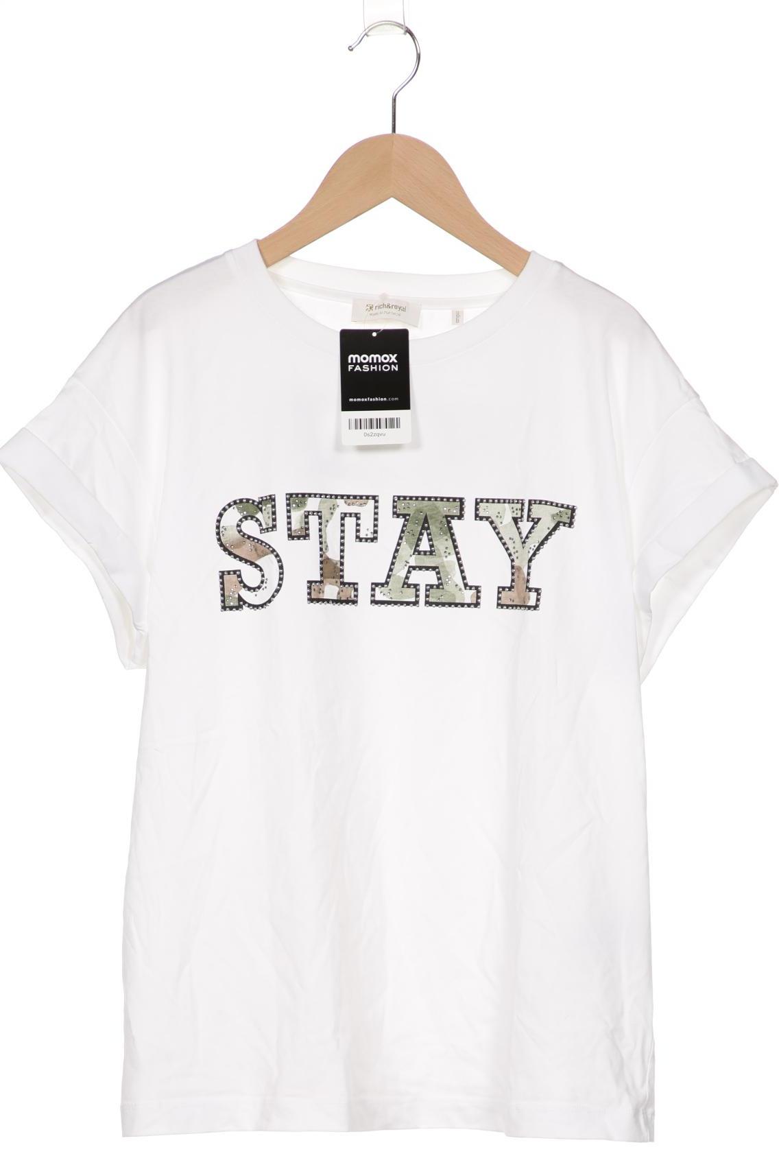 

Rich&Royal Damen T-Shirt, weiß