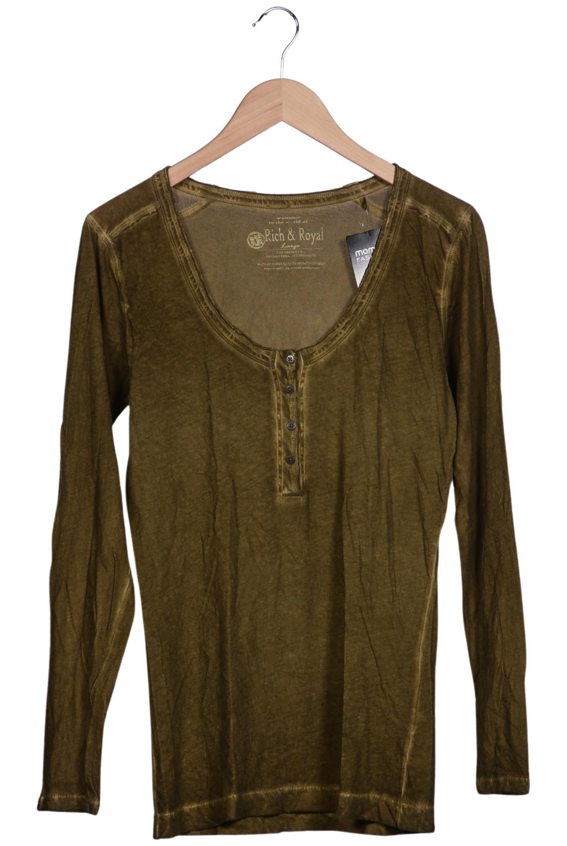 

Rich & Royal Damen Langarmshirt, grün, Gr. 42