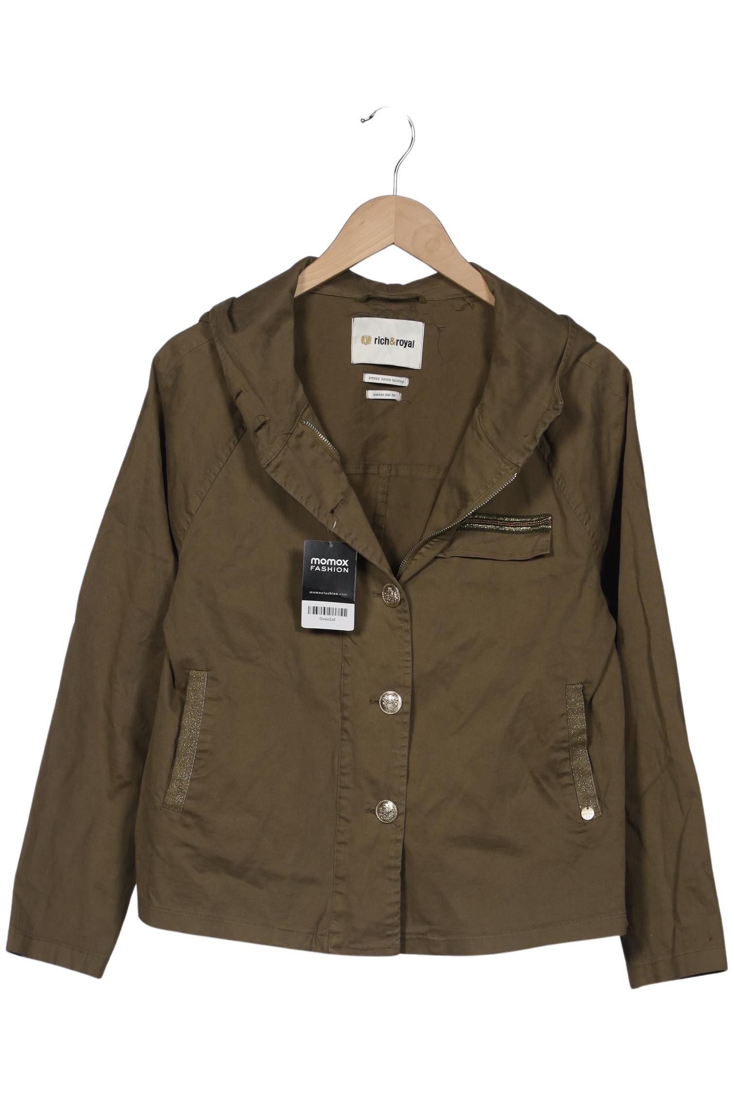 

Rich & Royal Damen Jacke, grün, Gr. 36