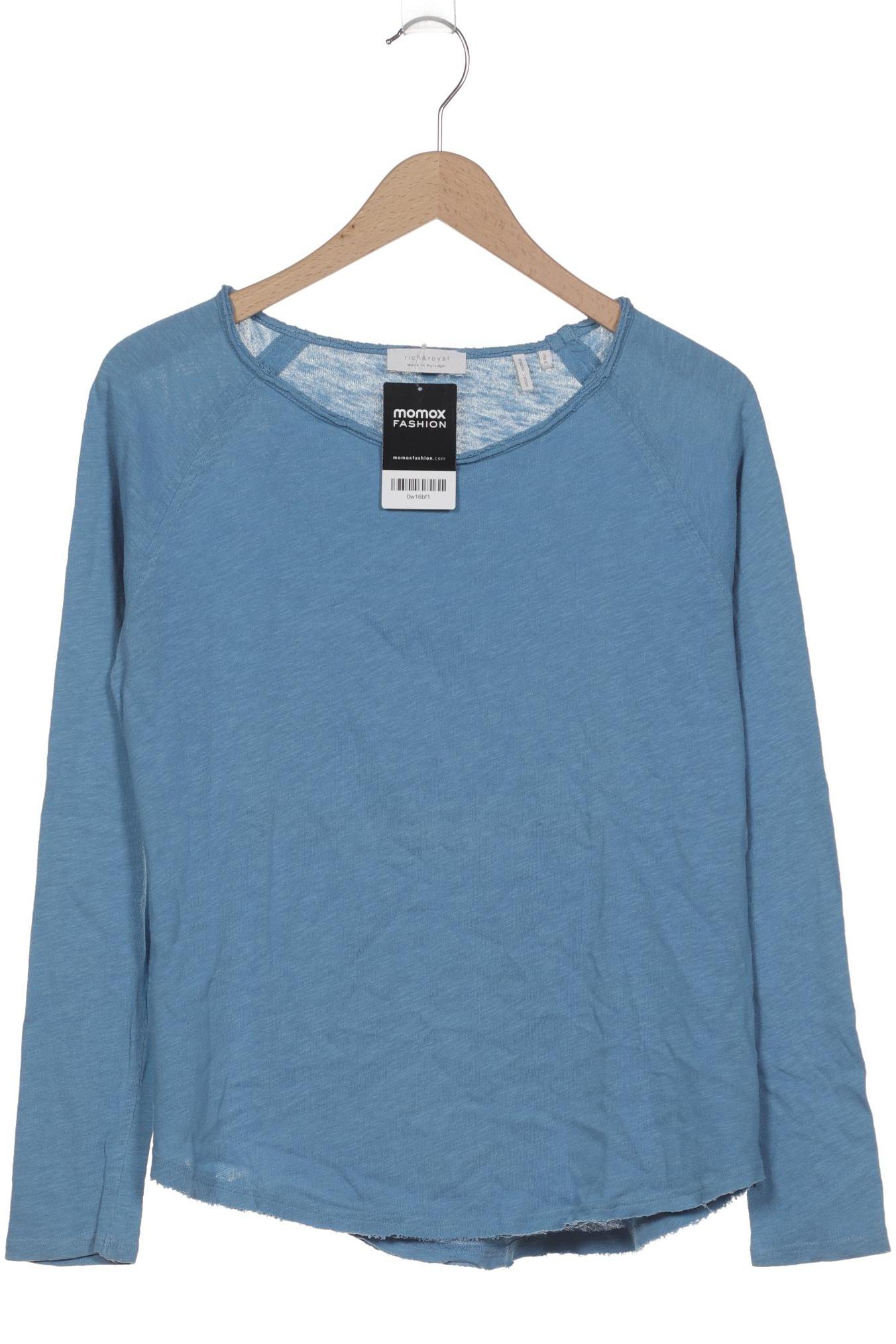 

Rich & Royal Damen Langarmshirt, blau, Gr. 38