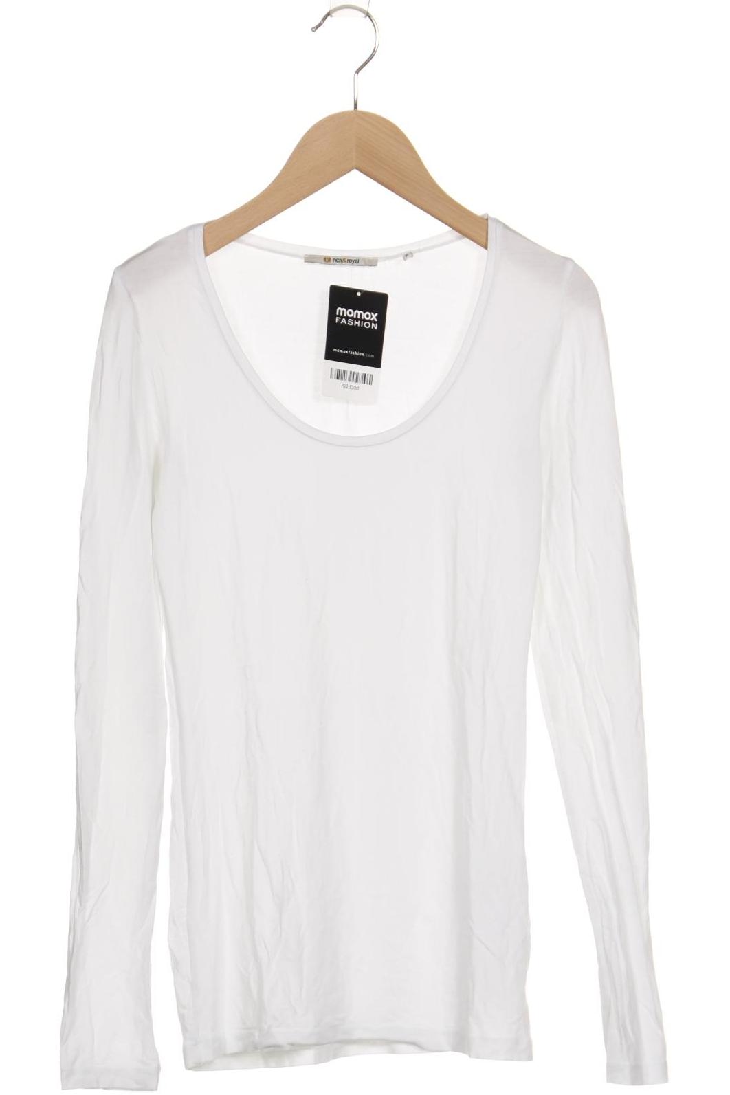 

Rich & Royal Damen Langarmshirt, weiß, Gr. 34