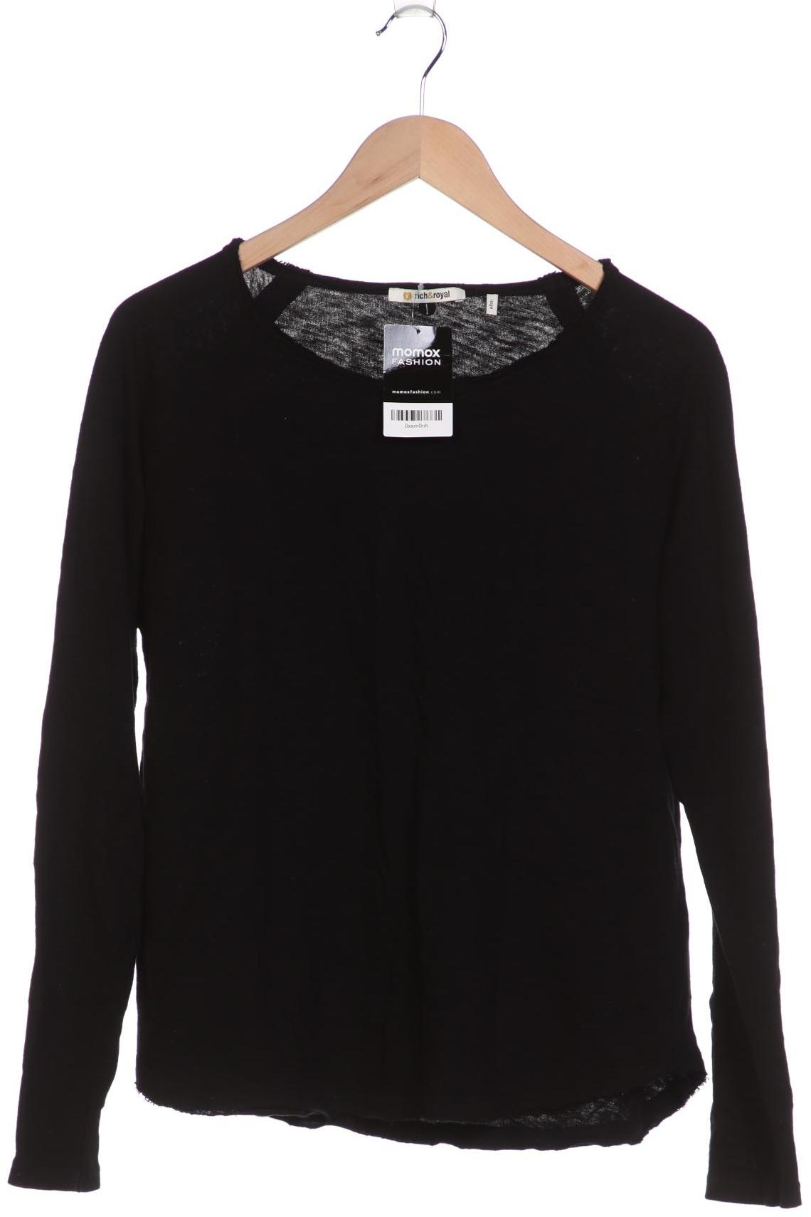 

Rich & Royal Damen Langarmshirt, schwarz, Gr. 42
