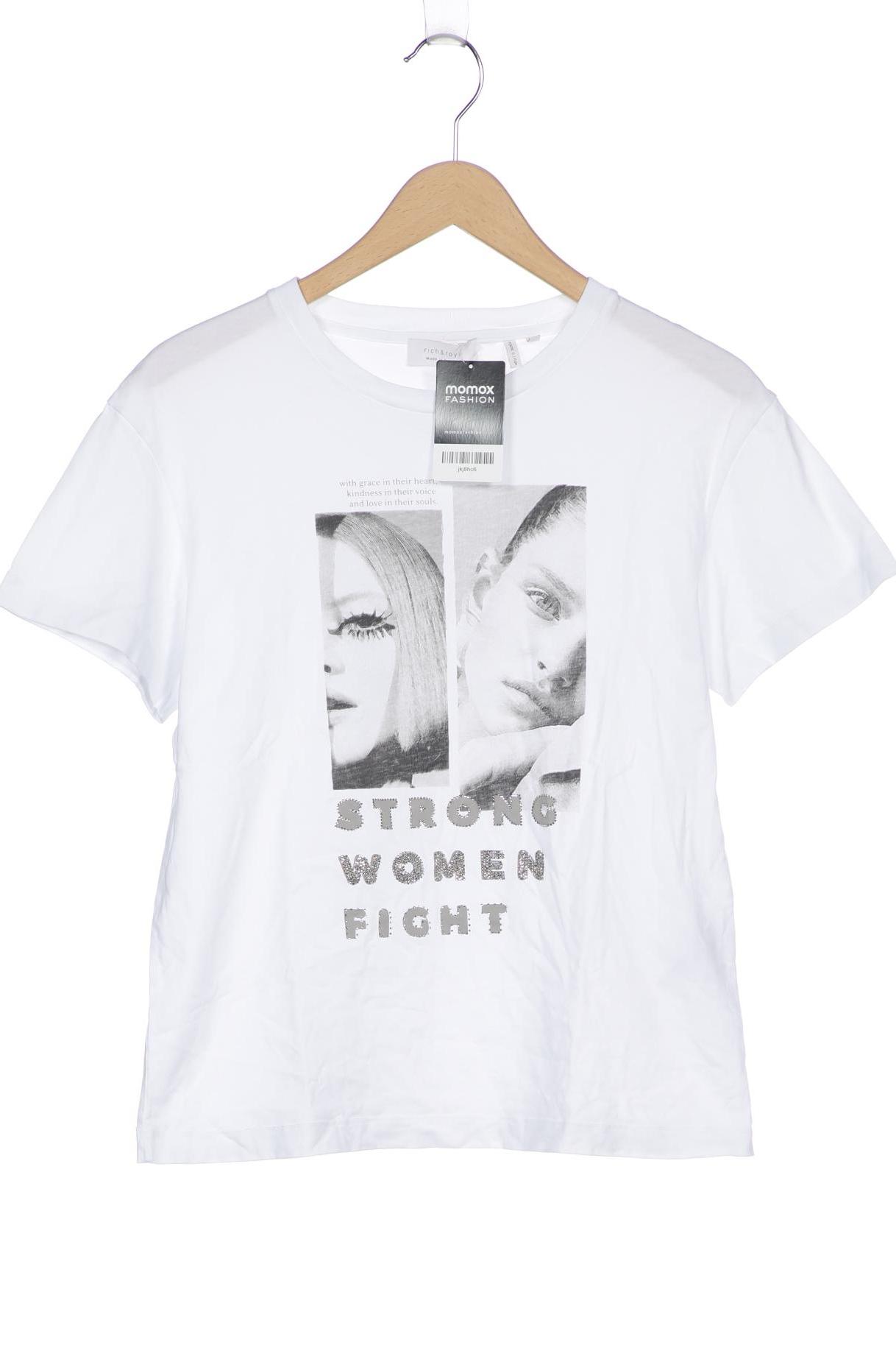 

Rich & Royal Damen T-Shirt, weiß, Gr. 38