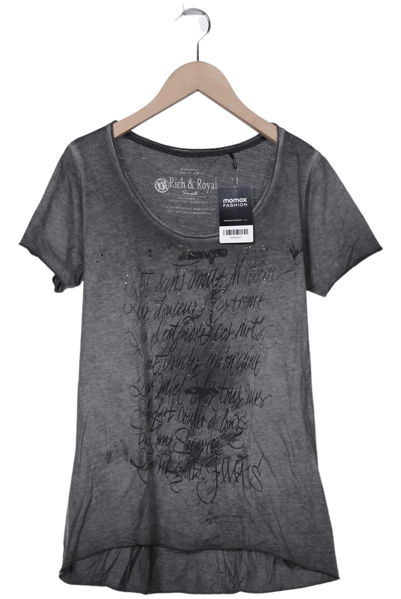 

Rich & Royal Damen T-Shirt, grau, Gr. 36