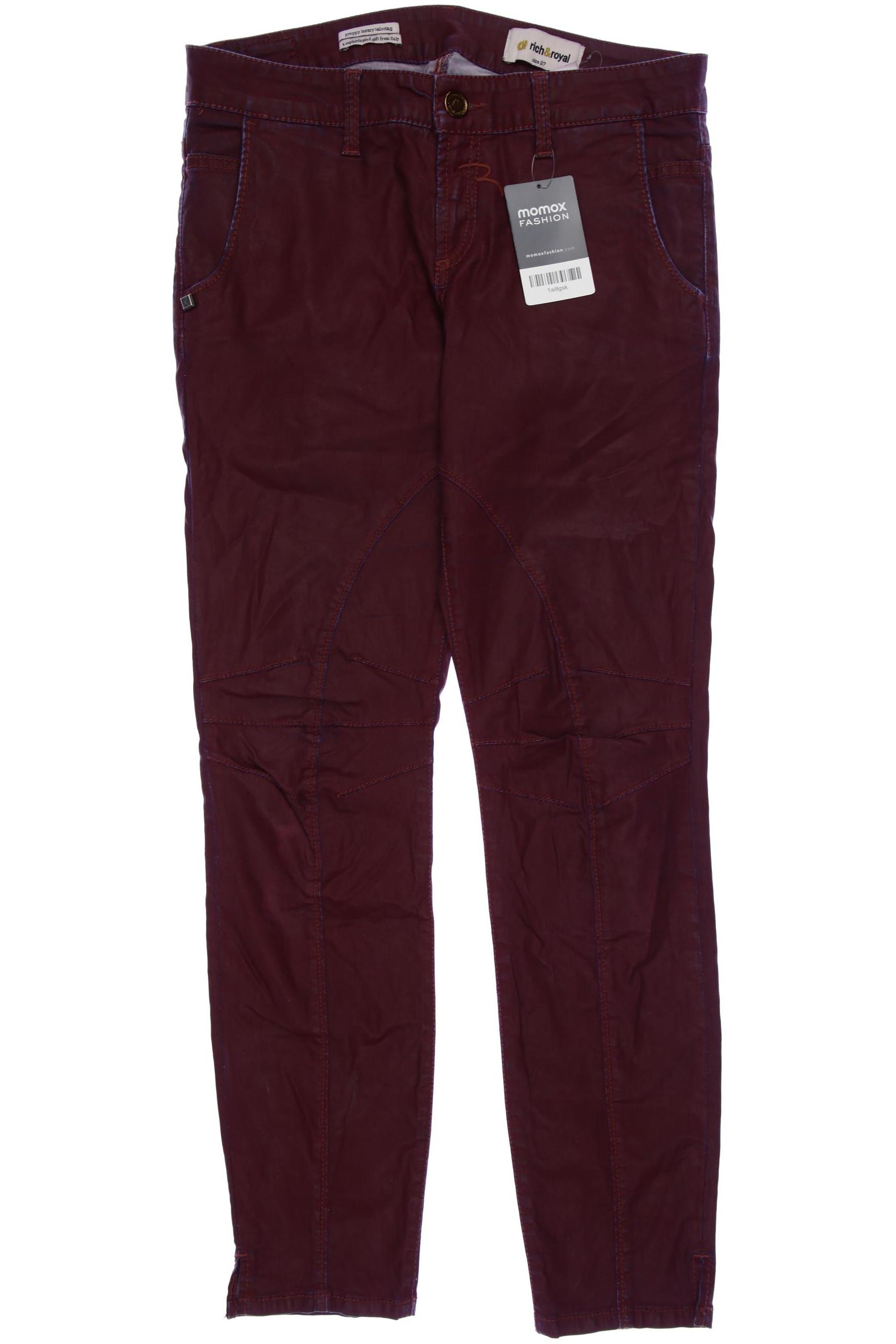 

Rich & Royal Damen Stoffhose, bordeaux, Gr. 27