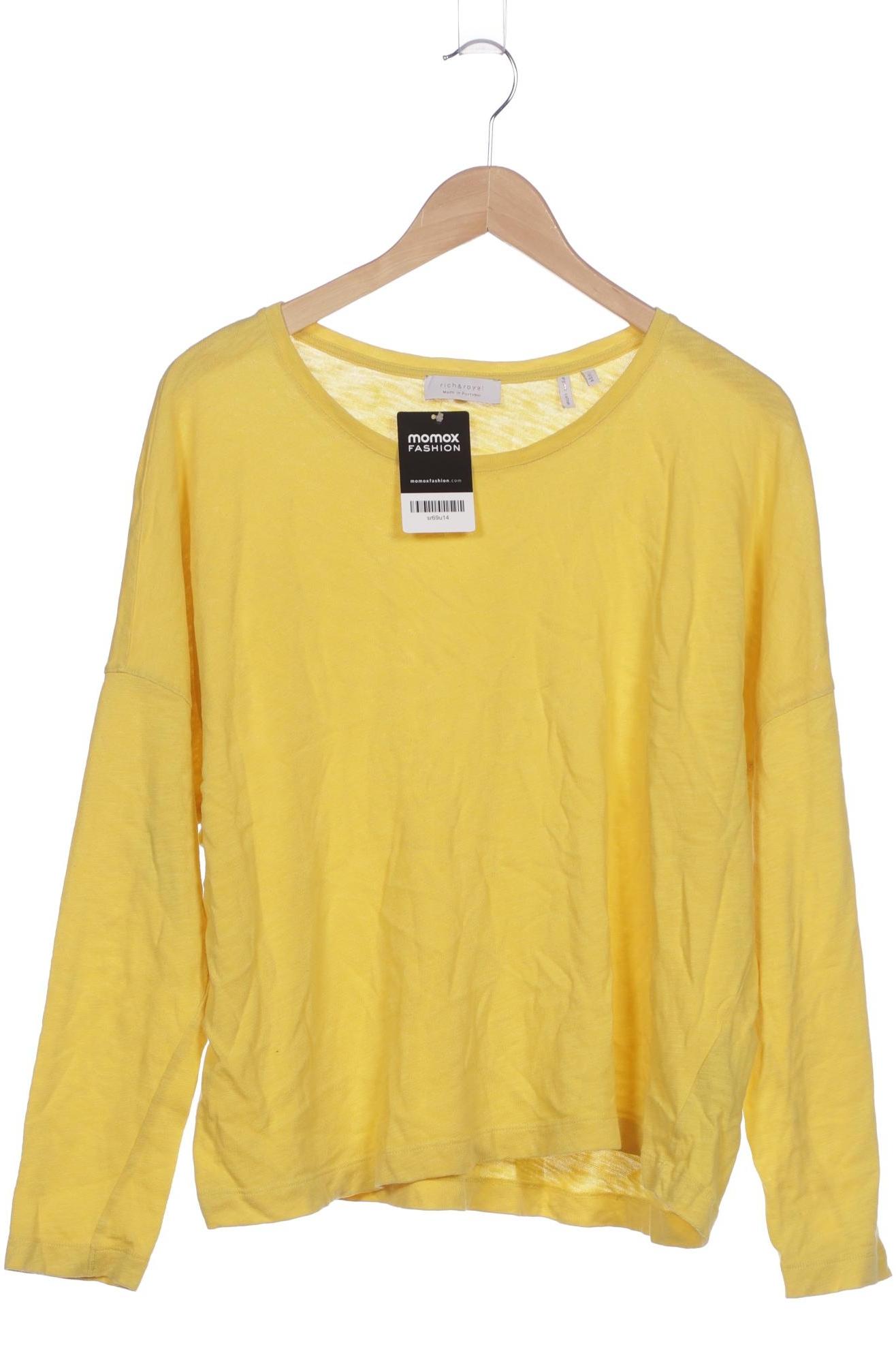 

Rich & Royal Damen Langarmshirt, gelb, Gr. 42