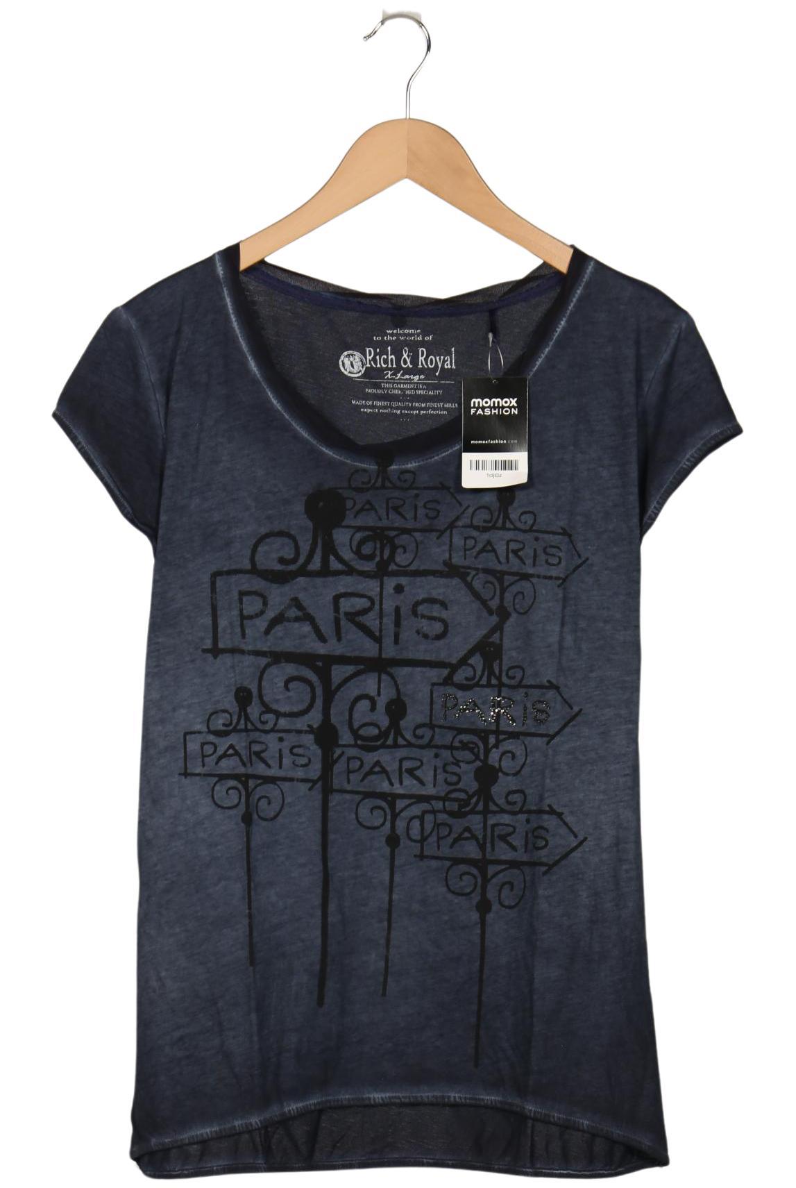

Rich & Royal Damen T-Shirt, marineblau, Gr. 44