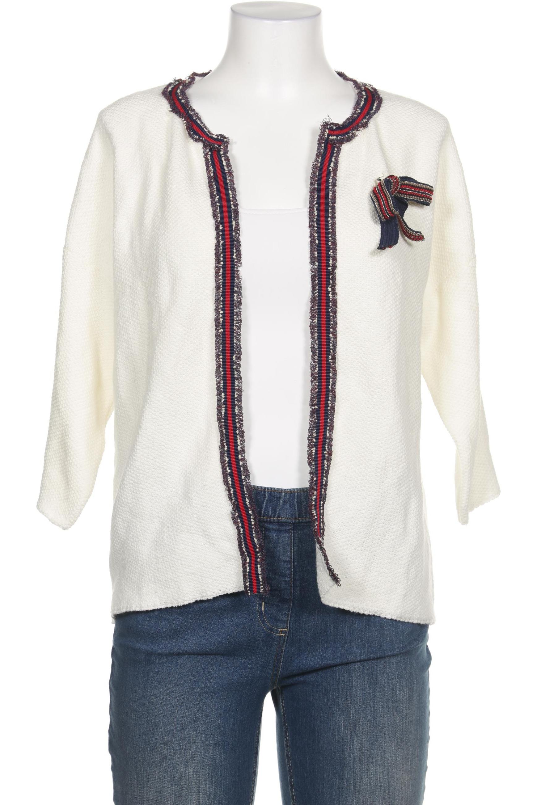 

Rich & Royal Damen Strickjacke, weiß, Gr. 38