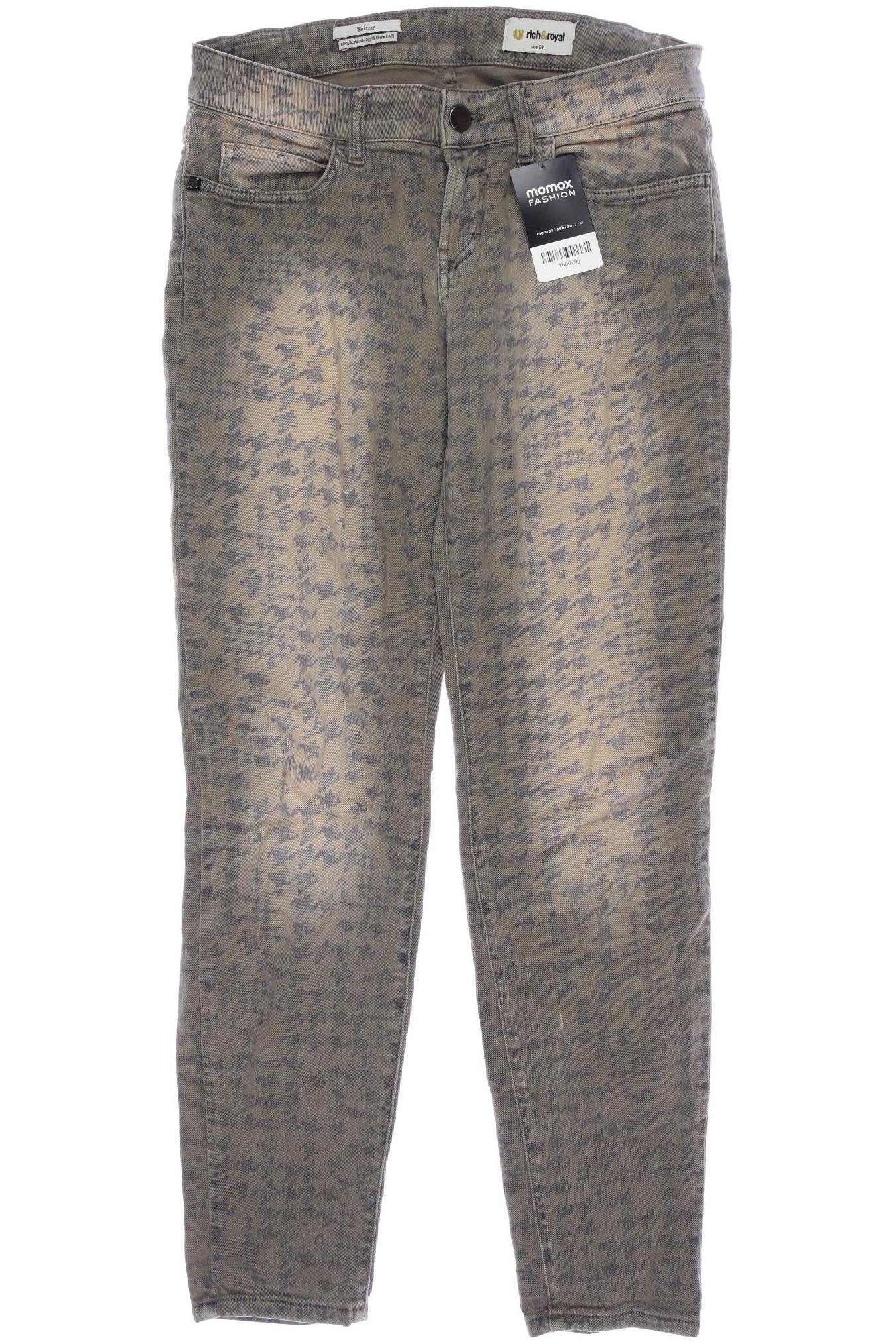 

Rich & Royal Damen Jeans, braun, Gr. 28