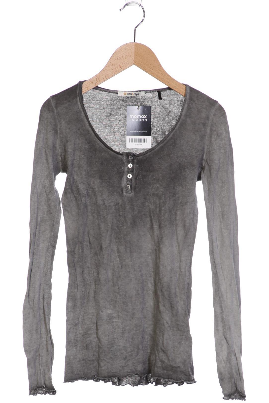 

Rich & Royal Damen Langarmshirt, grau