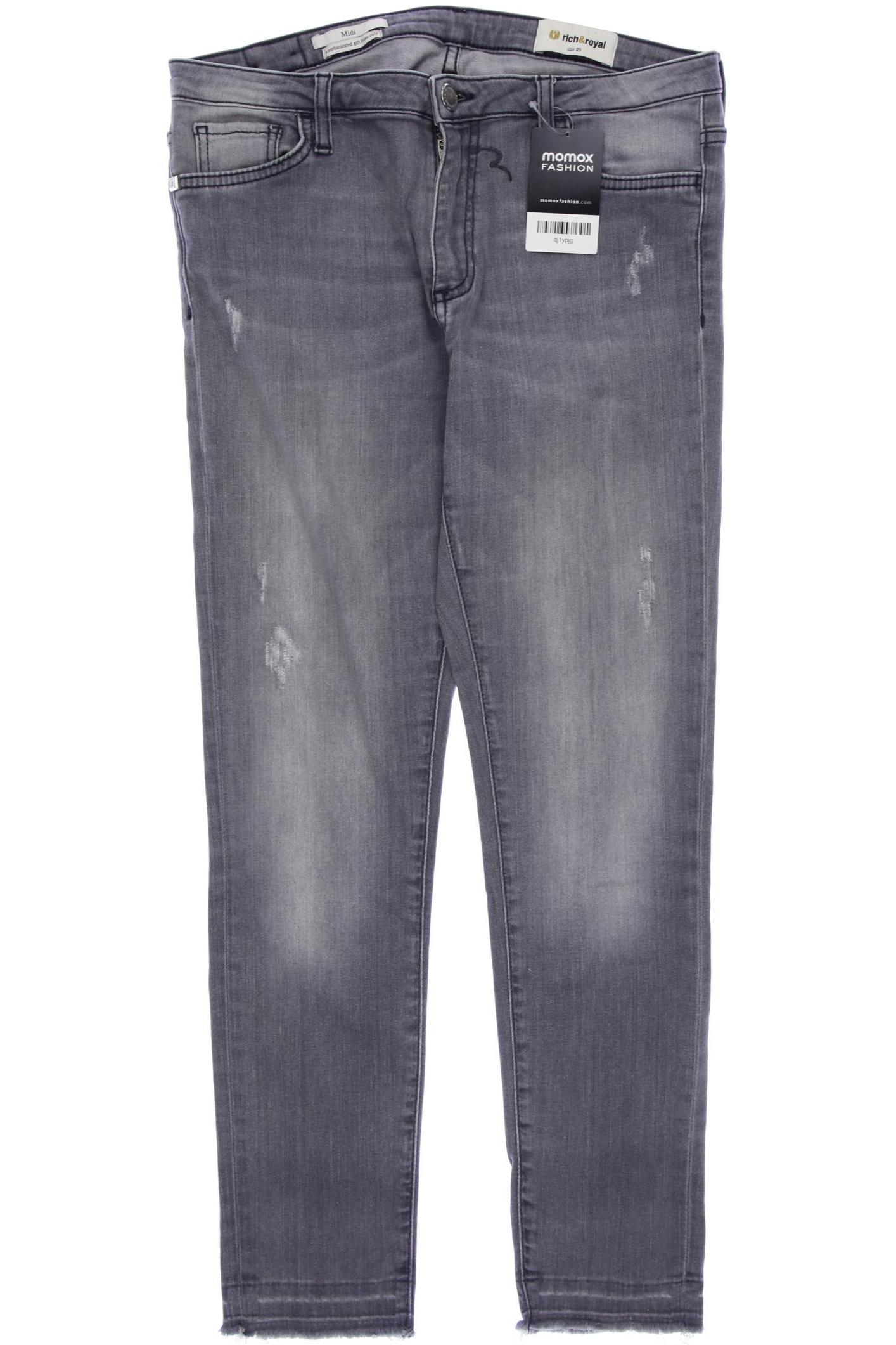 

Rich & Royal Damen Jeans, grau, Gr. 29