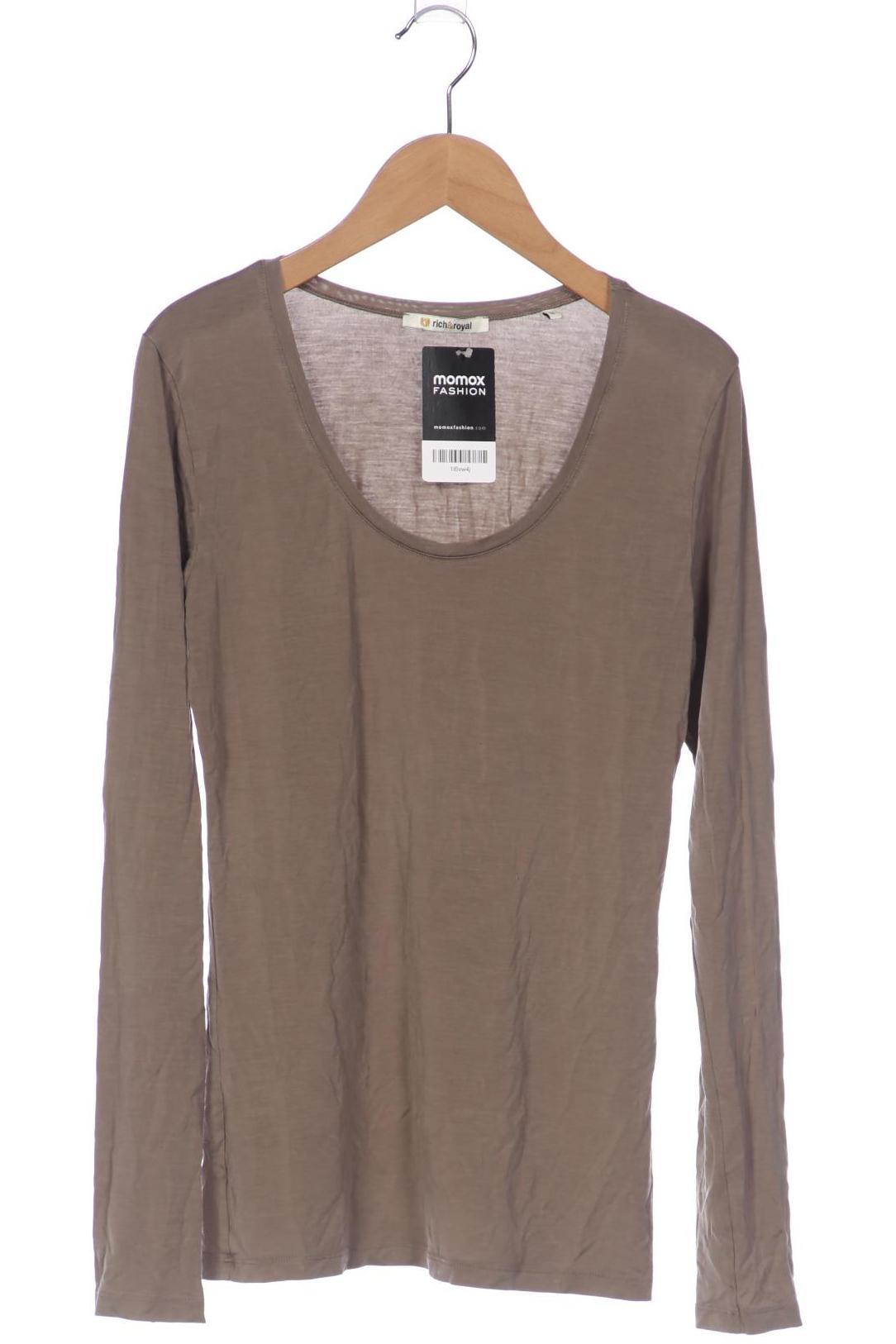 

Rich & Royal Damen Langarmshirt, grau, Gr. 42