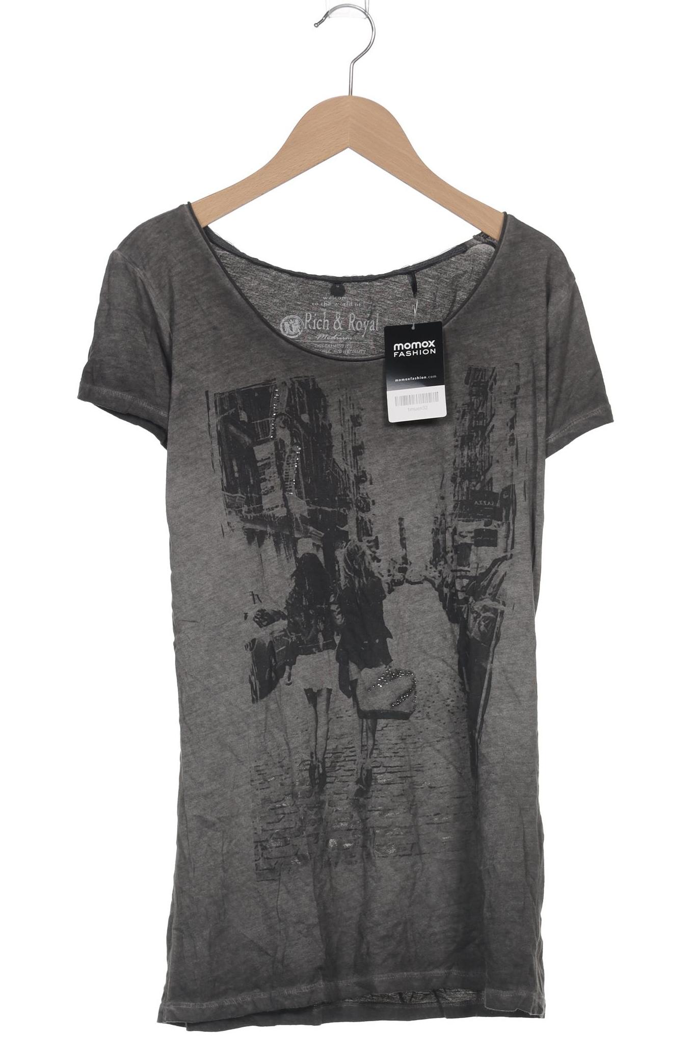 

Rich & Royal Damen T-Shirt, grau, Gr. 38