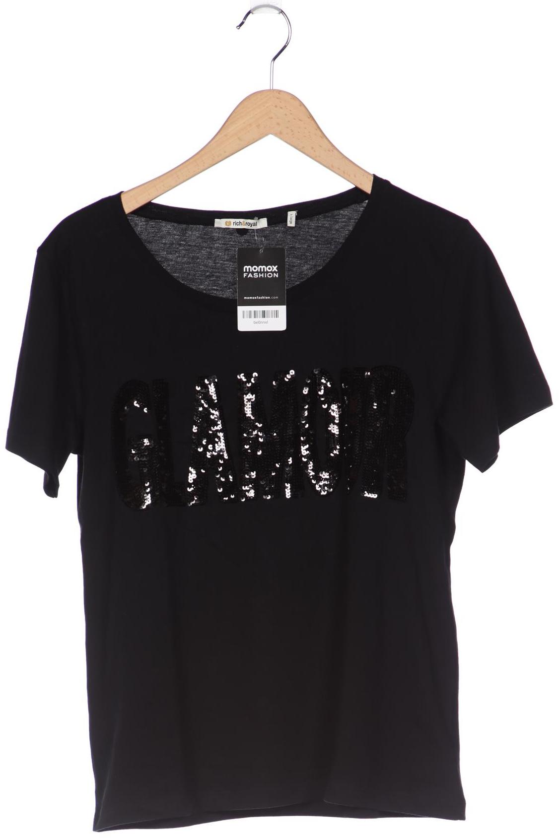 

Rich & Royal Damen T-Shirt, schwarz, Gr. 44