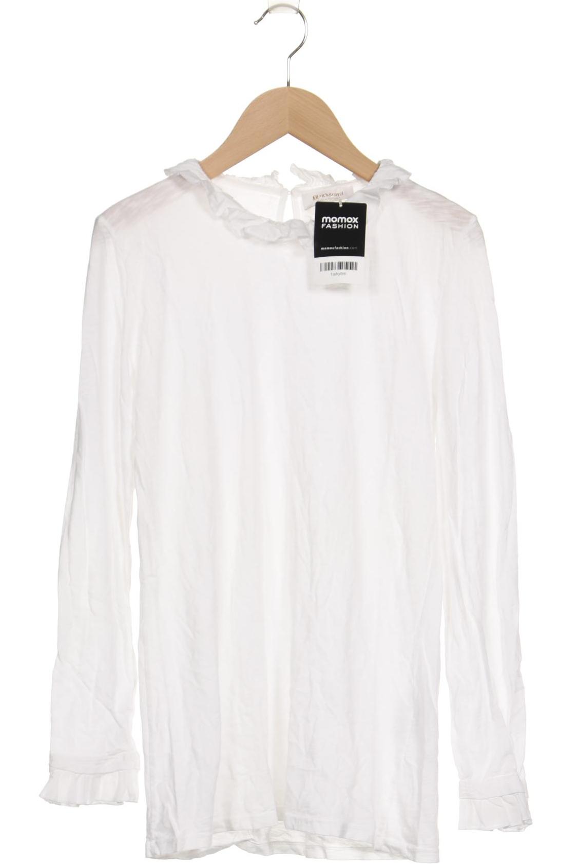 

Rich & Royal Damen Langarmshirt, weiß, Gr. 36