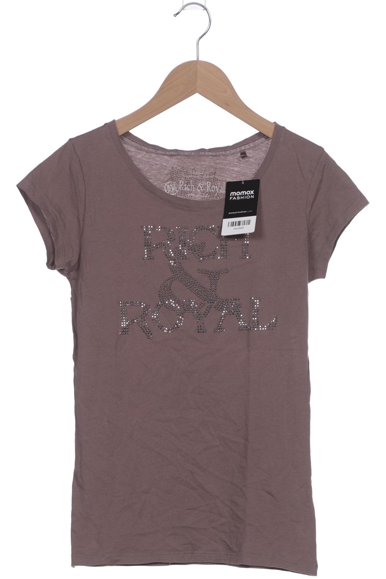 

Rich & Royal Damen T-Shirt, braun, Gr. 38