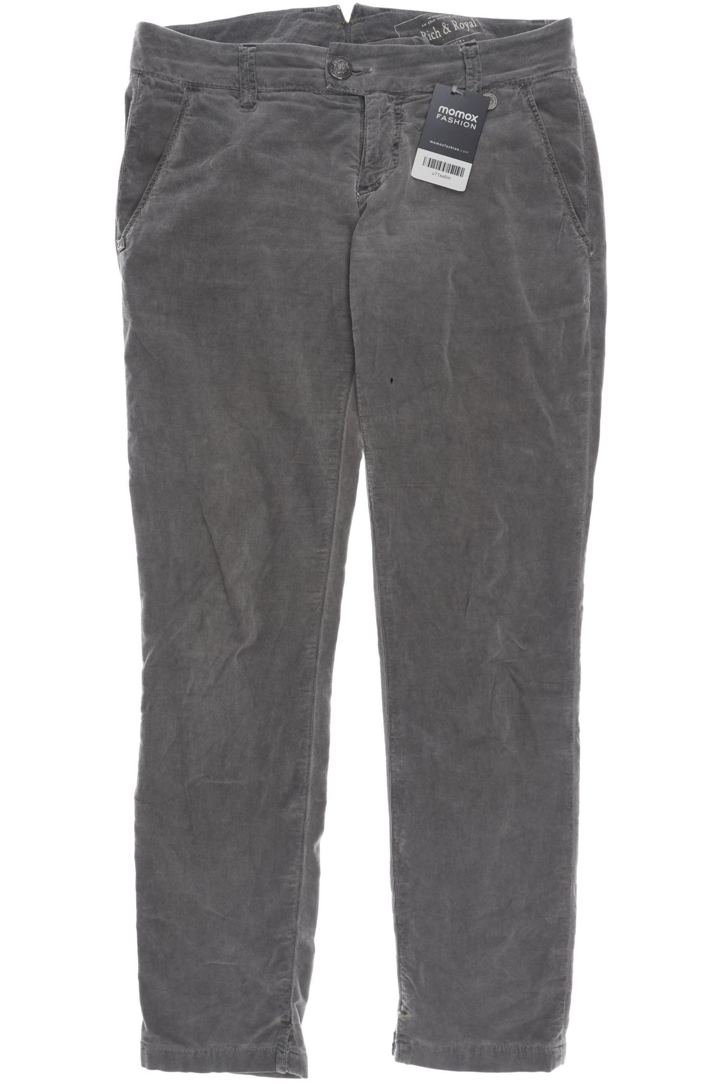 

Rich & Royal Damen Stoffhose, grau, Gr. 26