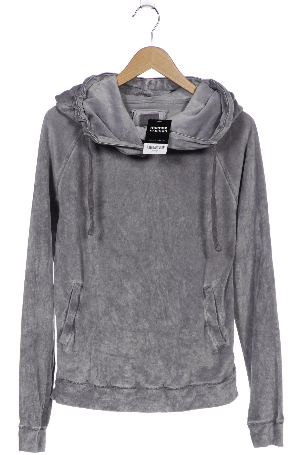 

Rich & Royal Damen Kapuzenpullover, grau, Gr. 36