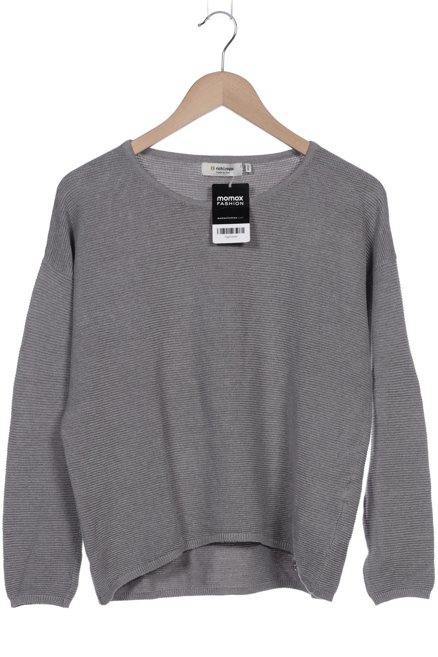 

Rich & Royal Damen Pullover, grau, Gr. 38
