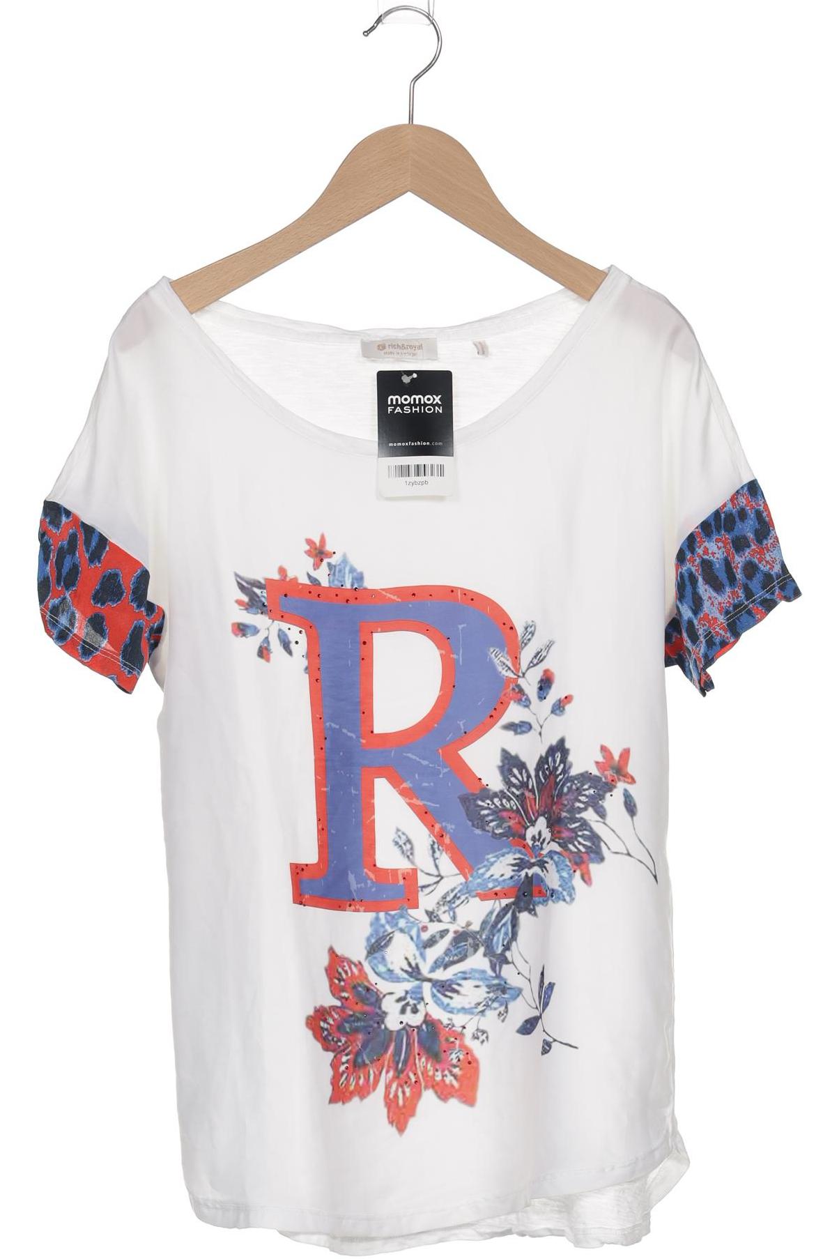 

Rich & Royal Damen T-Shirt, weiß, Gr. 38