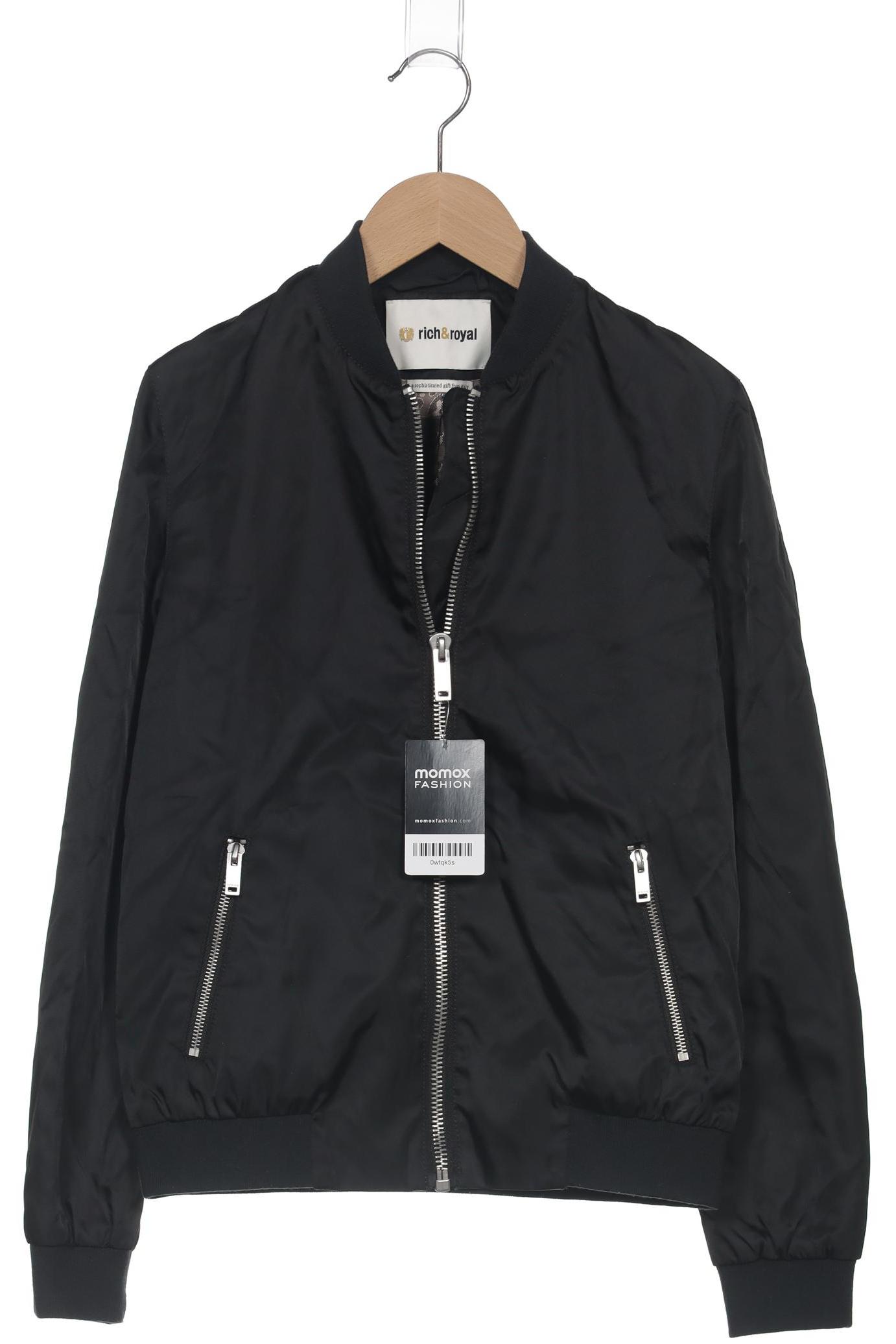 

Rich & Royal Damen Jacke, schwarz, Gr. 34