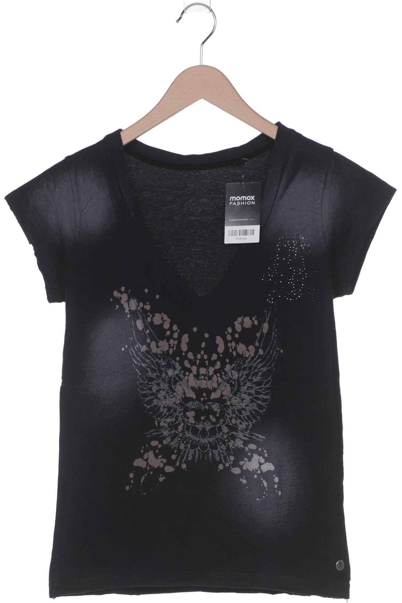 

Rich & Royal Damen T-Shirt, schwarz, Gr. 42