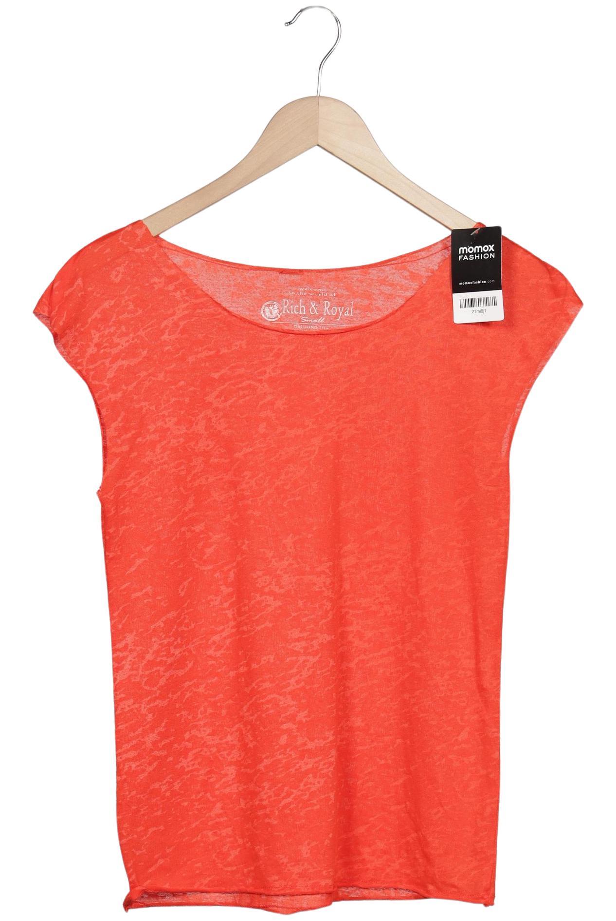 

Rich & Royal Damen T-Shirt, orange, Gr. 36
