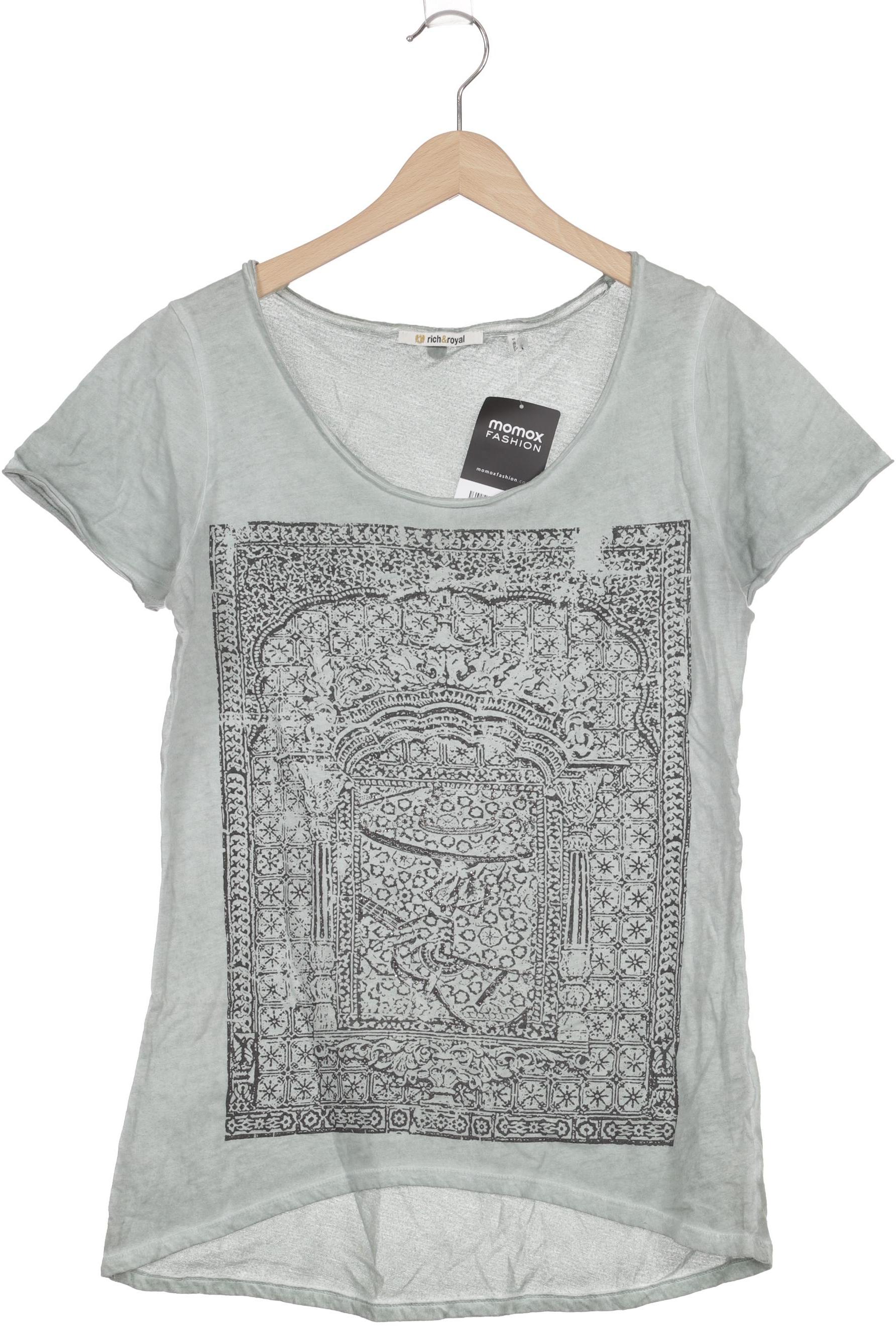 

Rich & Royal Damen T-Shirt, grün, Gr. 34
