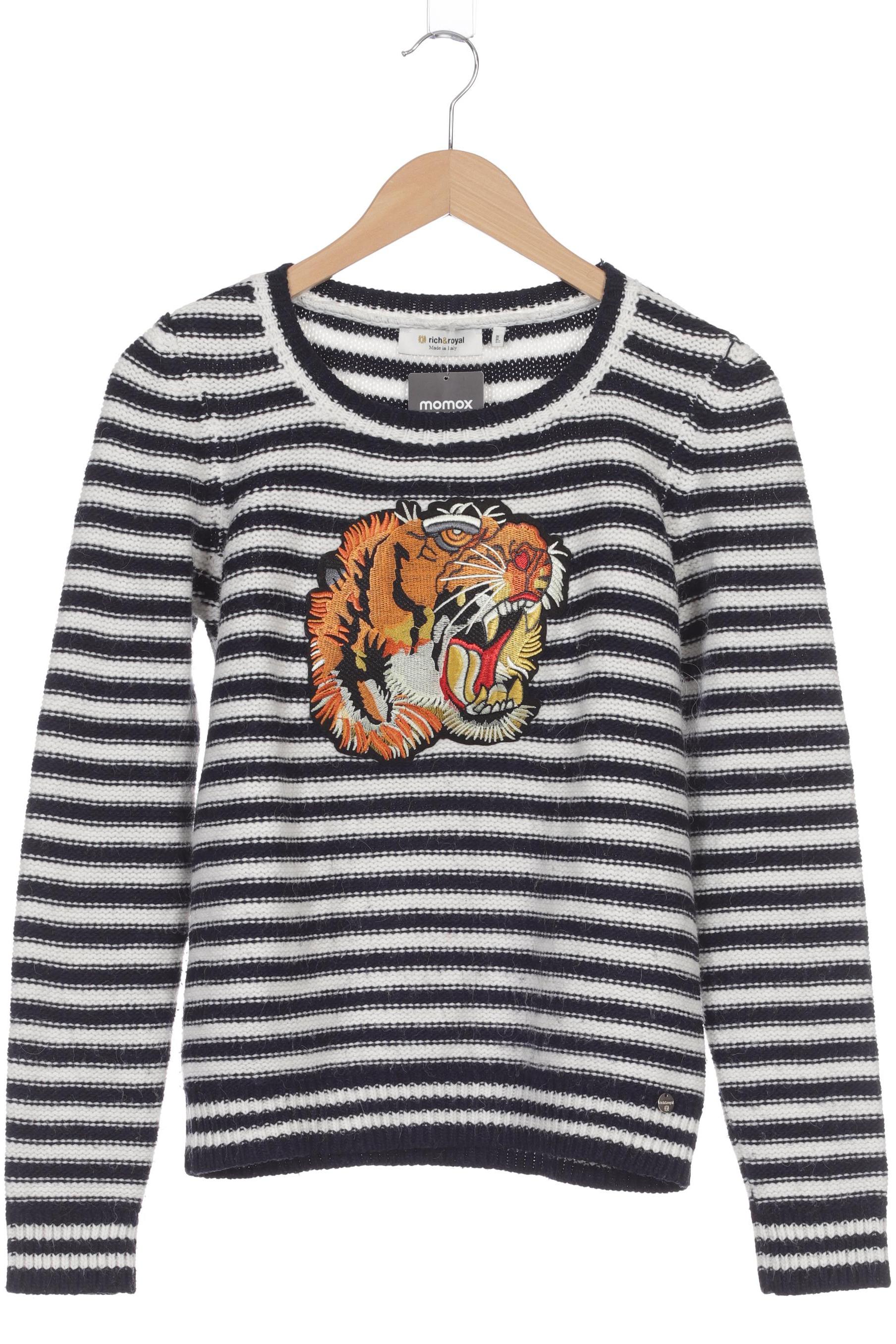 

Rich & Royal Damen Pullover, blau, Gr. 36