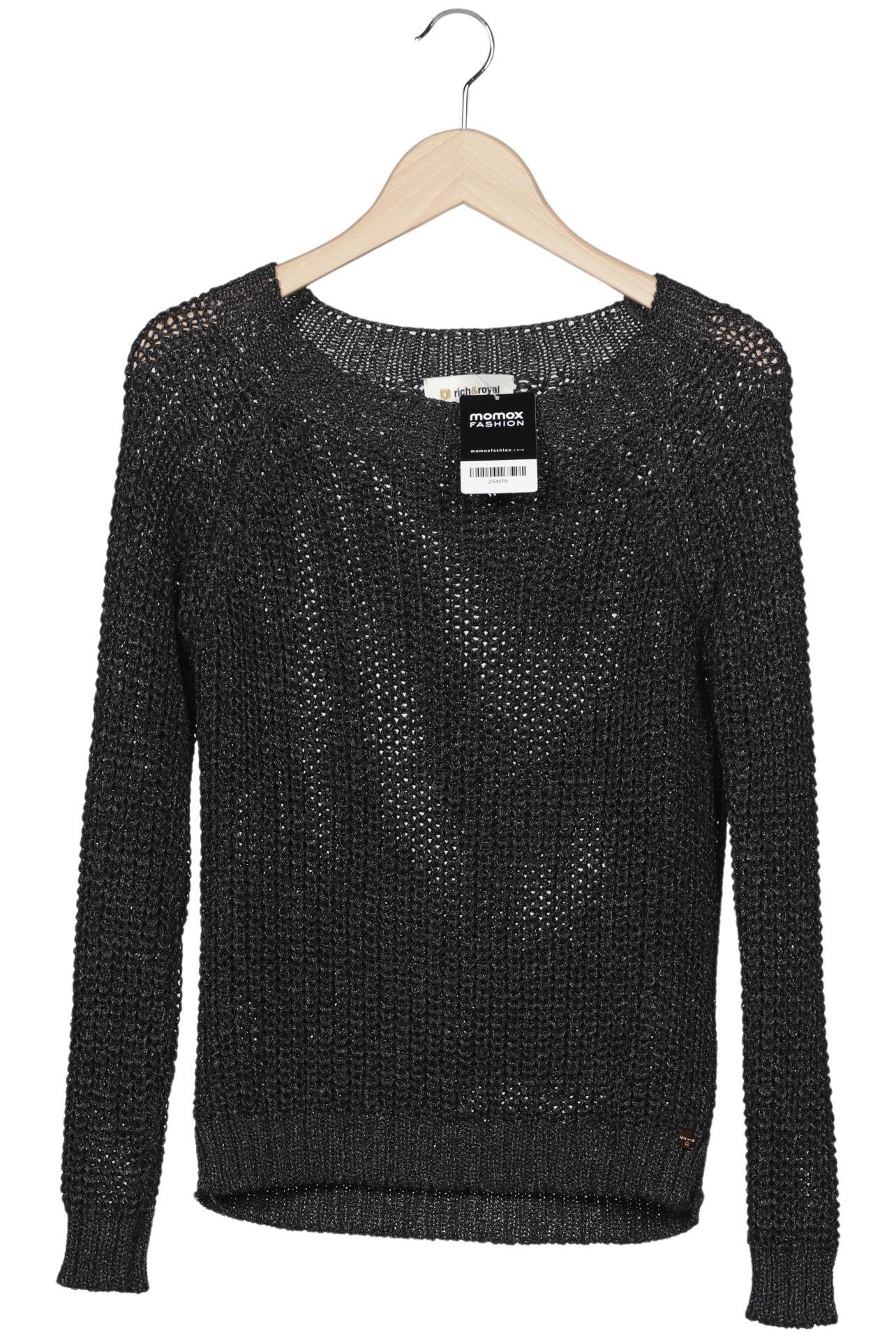 

Rich & Royal Damen Pullover, grau, Gr. 34