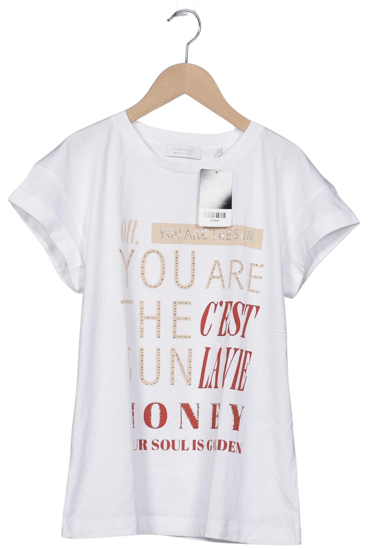 

Rich & Royal Damen T-Shirt, weiß, Gr. 34