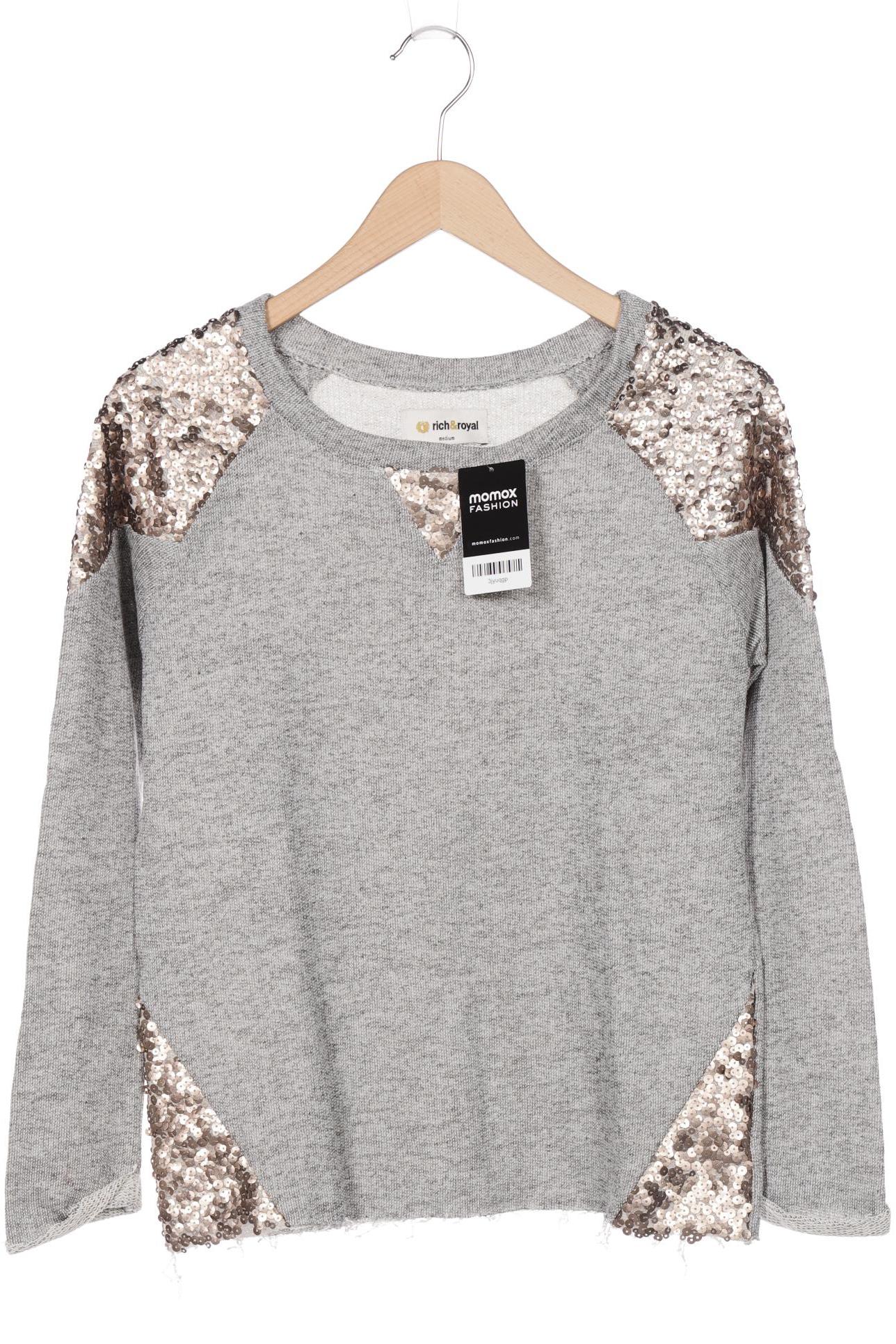 

Rich & Royal Damen Pullover, grau