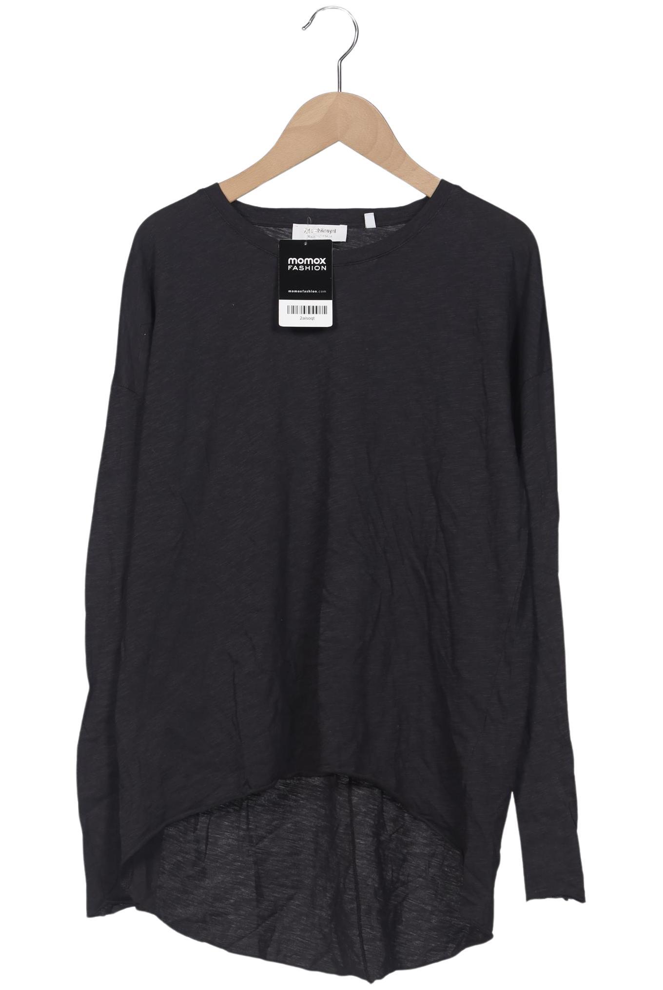 

Rich & Royal Damen Langarmshirt, grau, Gr. 34