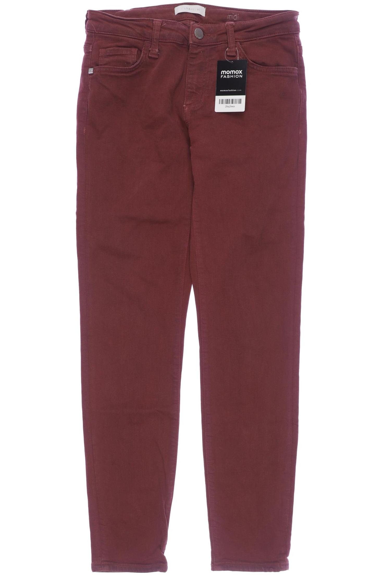 

Rich & Royal Damen Jeans, bordeaux, Gr. 28