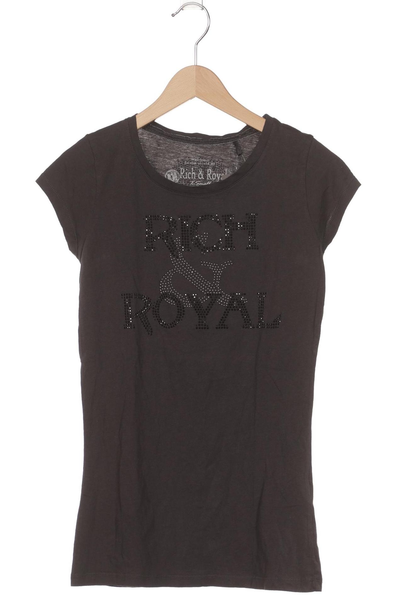 

Rich & Royal Damen T-Shirt, grau, Gr. 32