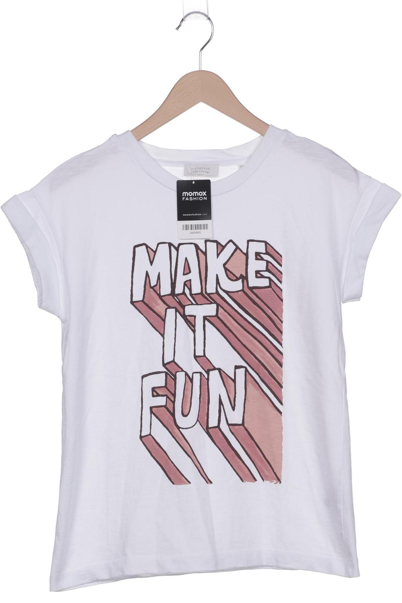 

Rich & Royal Damen T-Shirt, weiß, Gr. 38