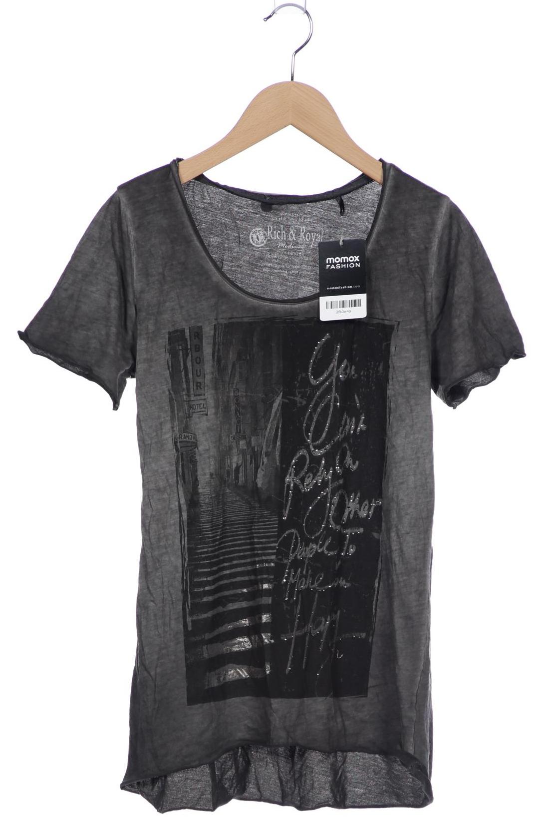 

Rich & Royal Damen T-Shirt, grau, Gr. 38