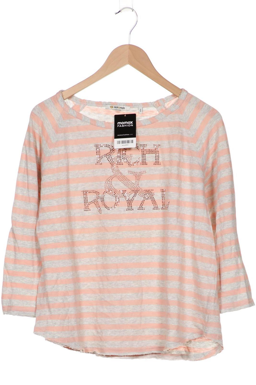 

Rich & Royal Damen Langarmshirt, grau, Gr. 42