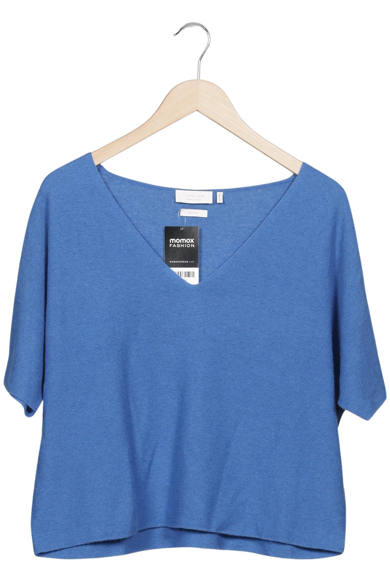 

Rich & Royal Damen Pullover, blau, Gr. 38