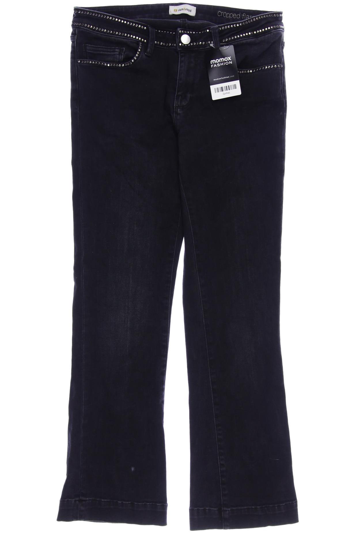 

Rich&Royal Damen Jeans, schwarz