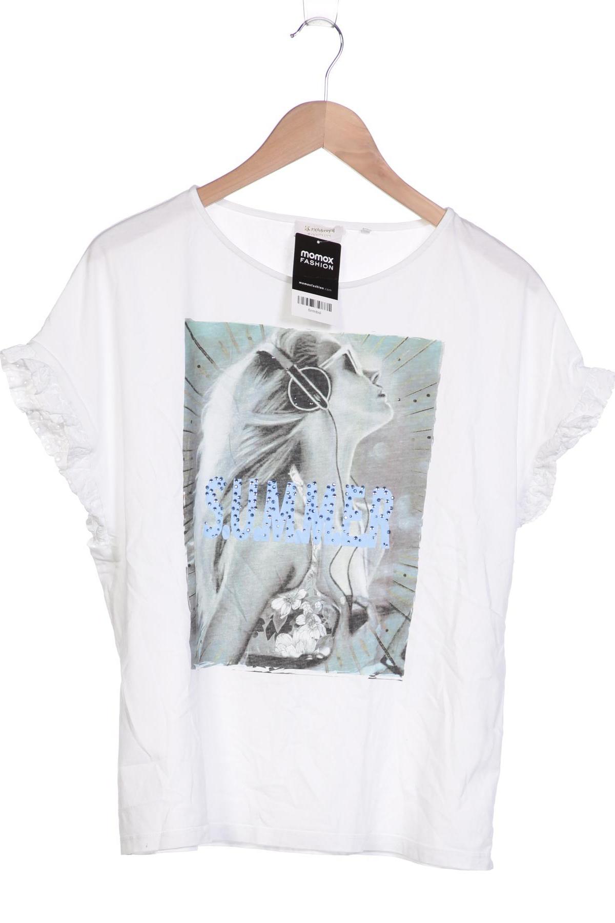 

Rich & Royal Damen T-Shirt, weiß, Gr. 42