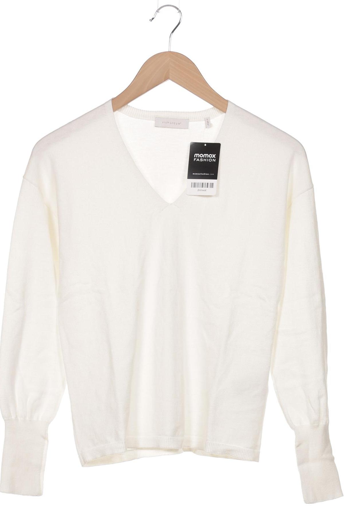 

Rich & Royal Damen Pullover, weiß, Gr. 34