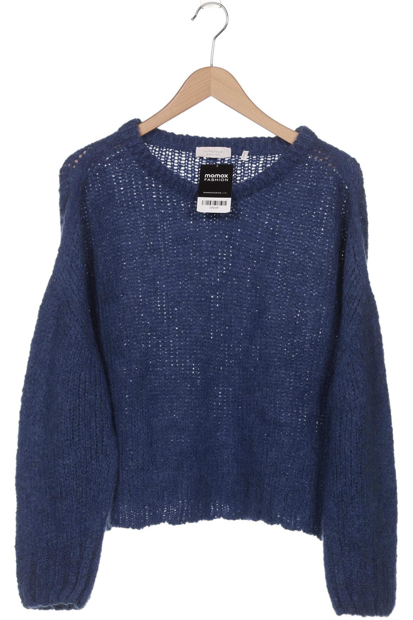 

Rich & Royal Damen Pullover, blau, Gr. 44