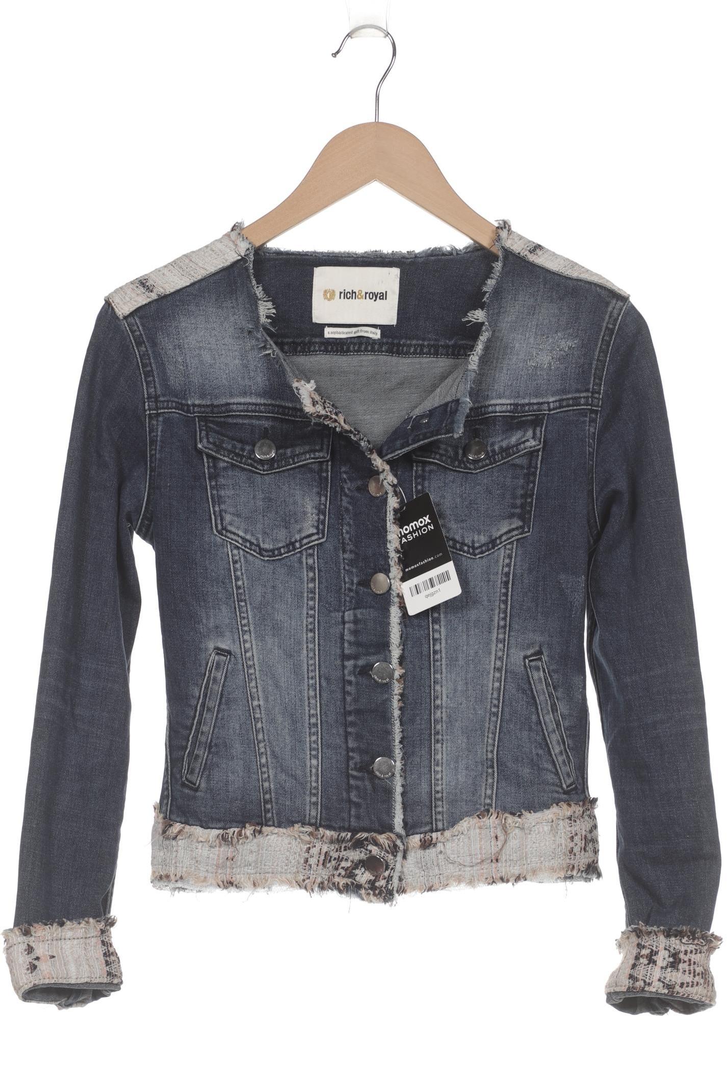 

Rich & Royal Damen Jacke, marineblau, Gr. 38