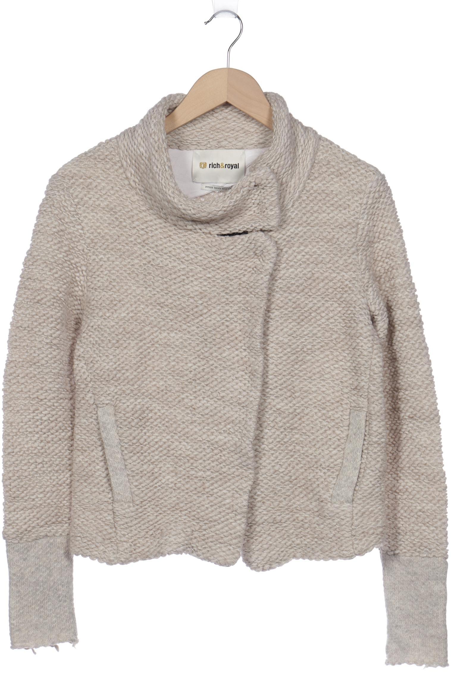 

Rich & Royal Damen Strickjacke, beige, Gr. 36