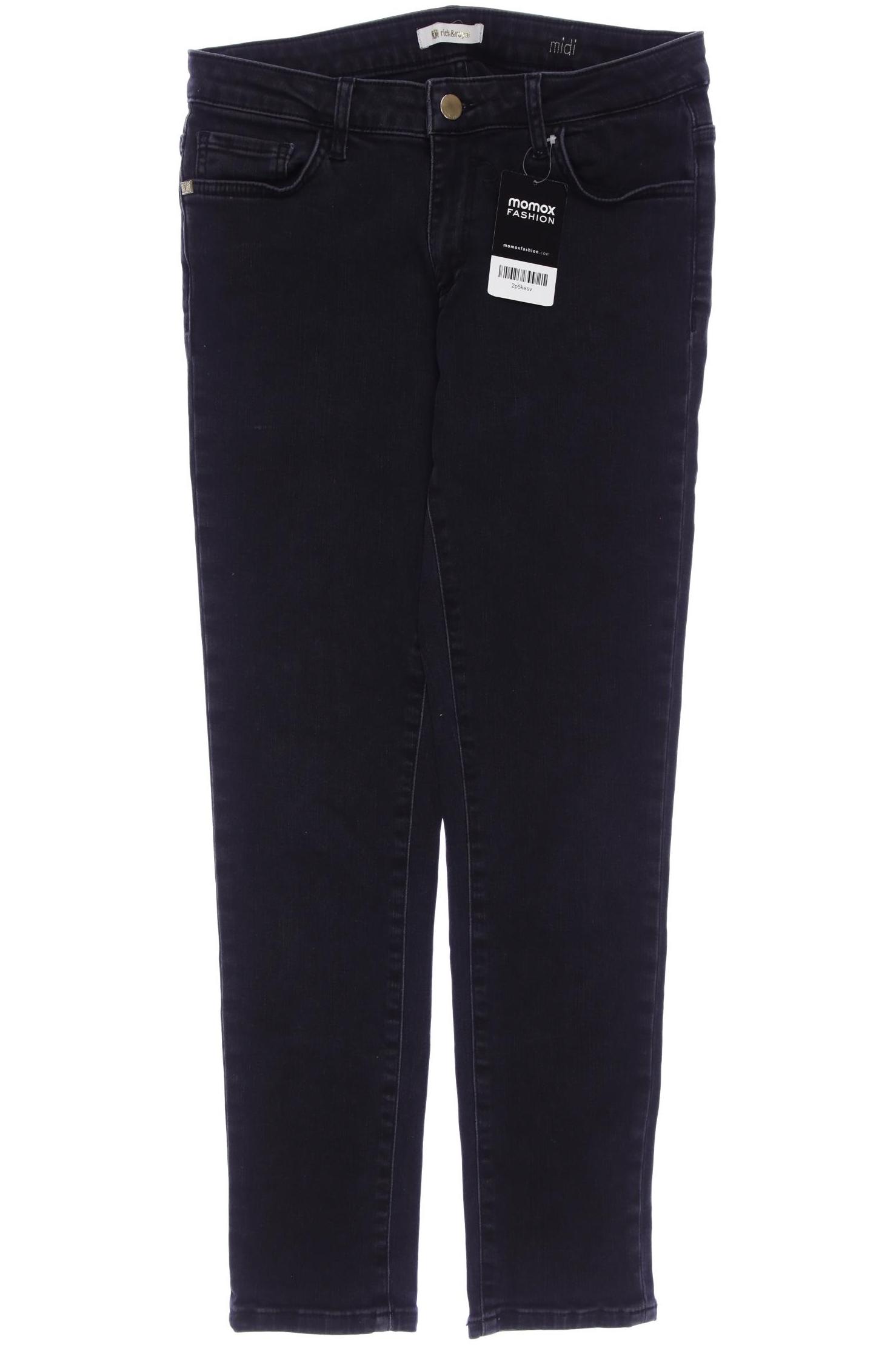 

Rich & Royal Damen Jeans, grau, Gr. 28