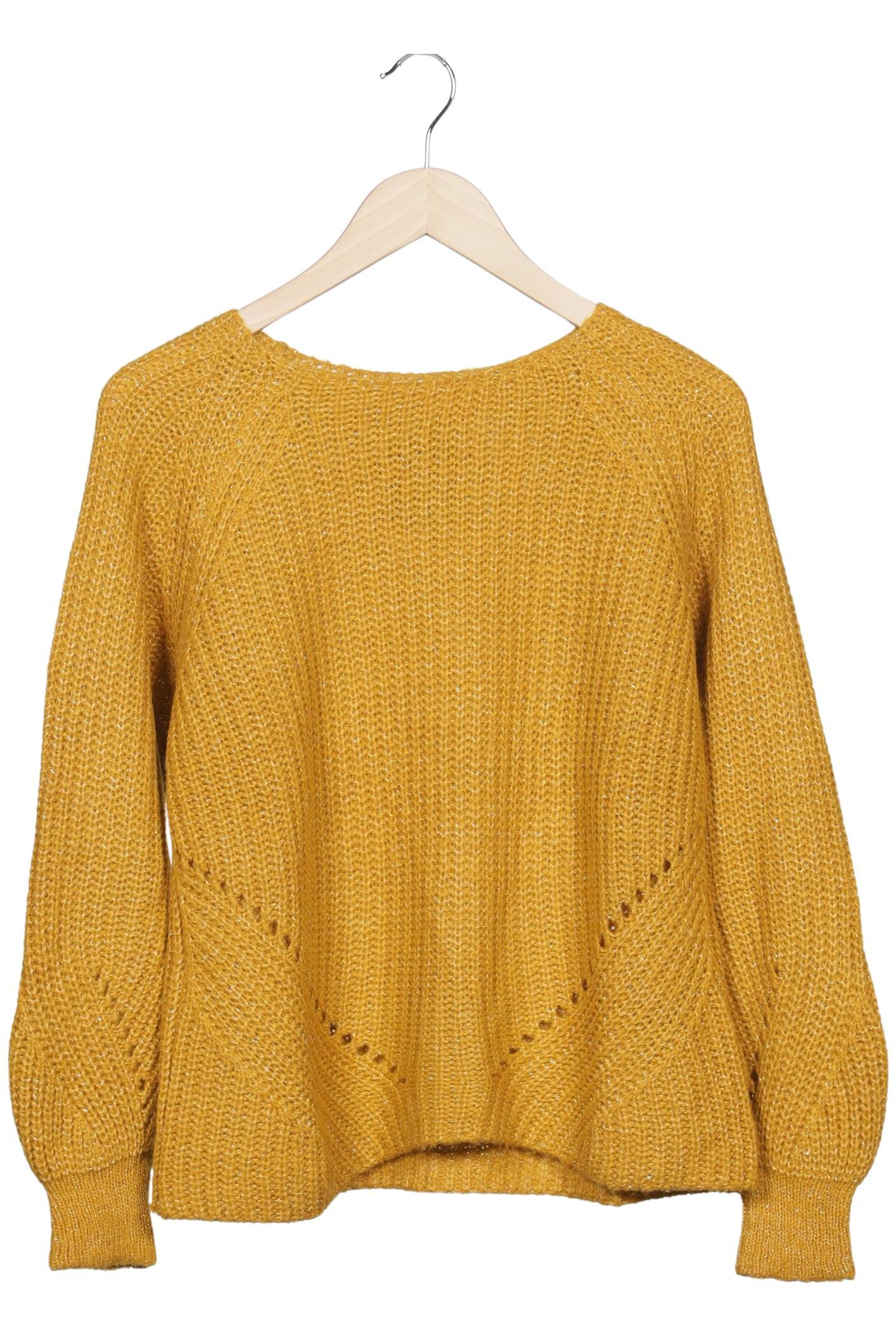 

Rich & Royal Damen Pullover, gelb, Gr. 36