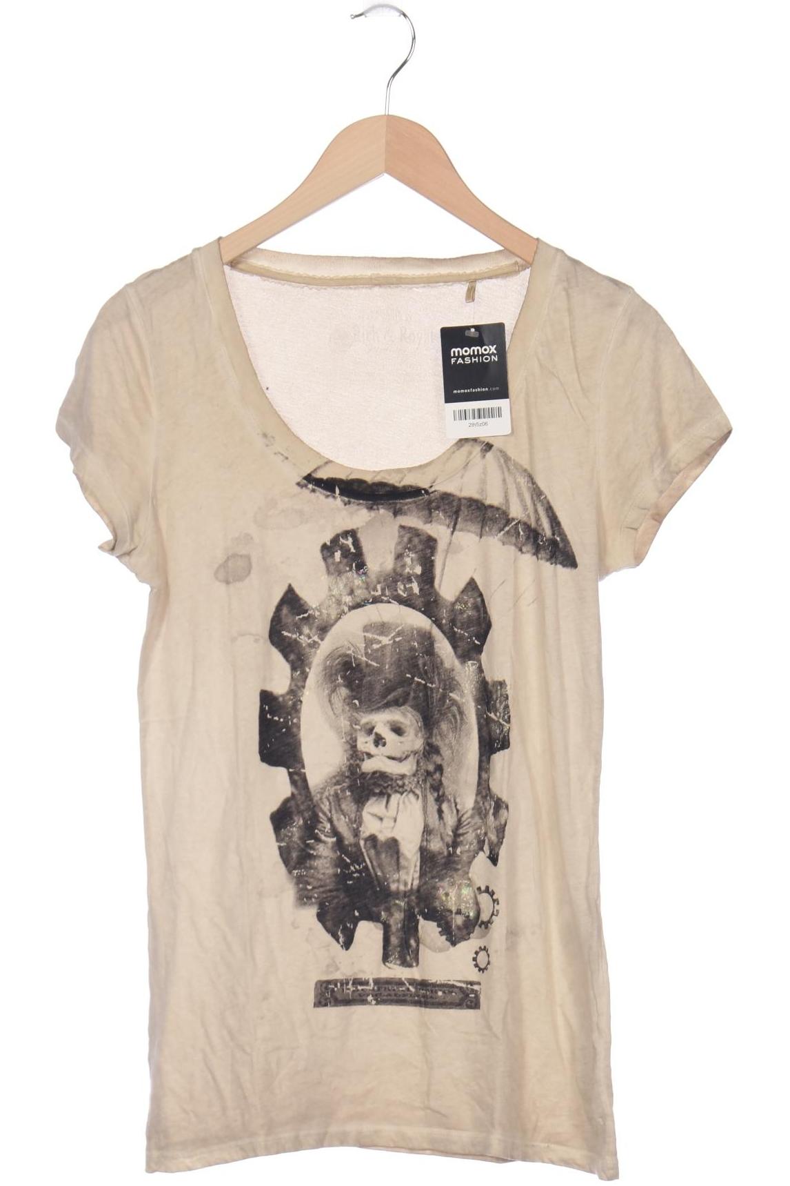 

Rich & Royal Damen T-Shirt, beige, Gr. 38