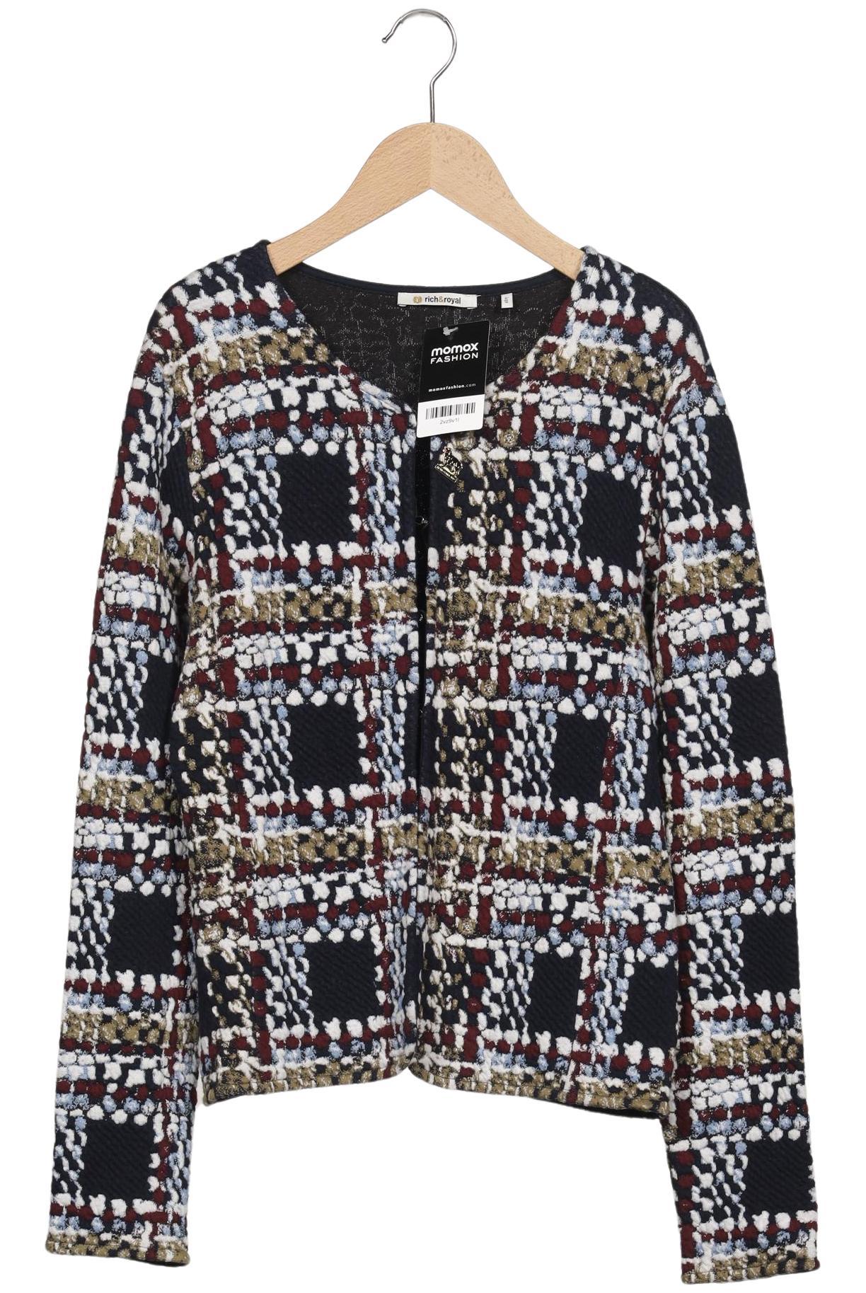 

Rich & Royal Damen Strickjacke, mehrfarbig, Gr. 42