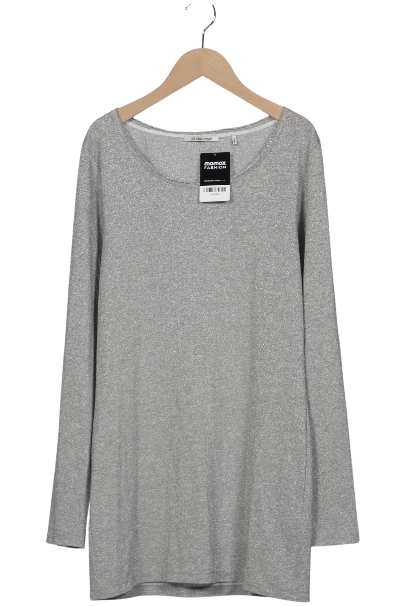 

Rich & Royal Damen Langarmshirt, grau, Gr. 44